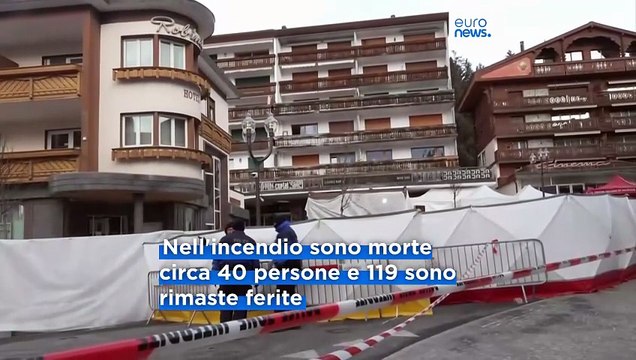 Incendio a Crans-Montana: almeno 40 morti e oltre cento feriti, bengala su champagne la causa