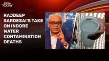 Will netas, Indore officials drink that water, asks Rajdeep Sardesai