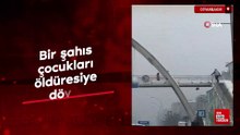 Diyarbakır'da bir şahıs çocukları öldüresiye dövdü