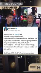 Former NYC Mayor Eric Adams Rips Andy Cohen After Latest Drunken Political Rant