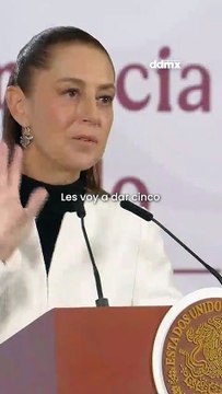 La presidenta Claudia Sheinbaum comparte 5 noticias que están sacudiendo la economía