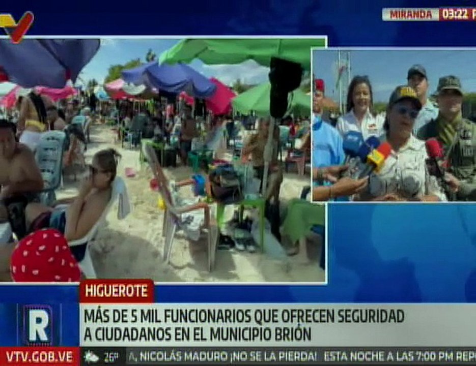 Más de 5 mil funcionarios desplegados para garantizar la seguridad ciudadana en el edo. Miranda