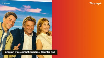 Léa Salamé fait le bilan de son année et partage des photos de son fils Marin et son beau-fils Alexandre