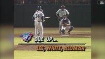 Nolan Ryan gets the final outs of his no hitter vs Blue Jays (5/1/91)
