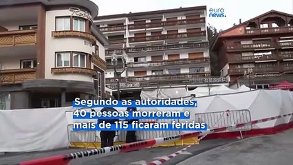 Uma portuguesa ferida e outra desaparecida na tragédia em Crans-Montana