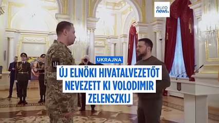 Új elnöki hivatalvezetőt nevezett ki Volodimir Zelenszkij