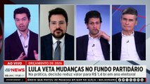 Orçamento de 2026: Lula veta mudanças no fundo partidário