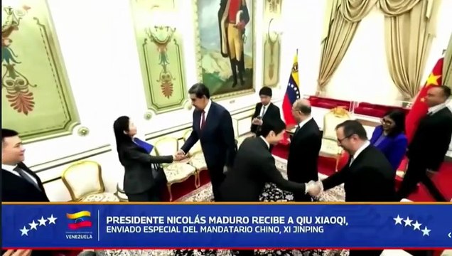 Enviado especial de Xi Jinping visita a Maduro en medio de tensiones con Estados Unidos