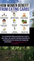 how women benefit from eating carbs