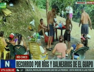 Familias mirandinas disfrutan de los ríos y balnearios que ofrece la parroquia El Guapo