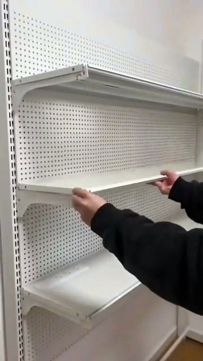 No Punching Pegboard Wall Organizer Panel Shelves For Gamer Room