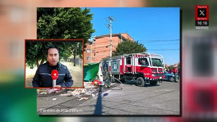 Explota un tanque de gas de un puesto de birria en Puebla; hay al menos diez heridos