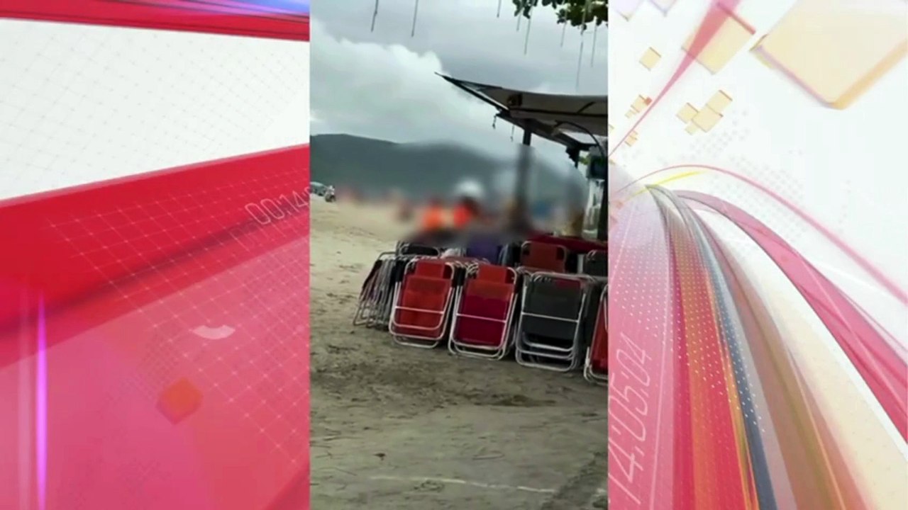 Vídeo flagra espancamento de turista argentino por ambulantes em Balneário Camboriú