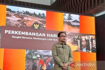 BNPB: Distribusi Logistik dan Pembangunan Hunian Sementara Terus Dipercepat