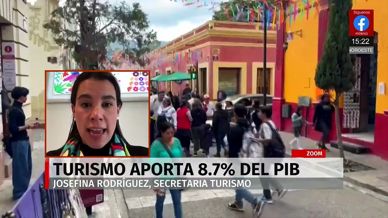 "México es el sexto país más visitado y aspiramos a ser el quinto": Josefina Rodríguez Zamora