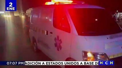 Una persona en supuesto estado de ebriedad se debate entre la vida y la muerte tras ser atropellada en Santa Cruz de Yojoa