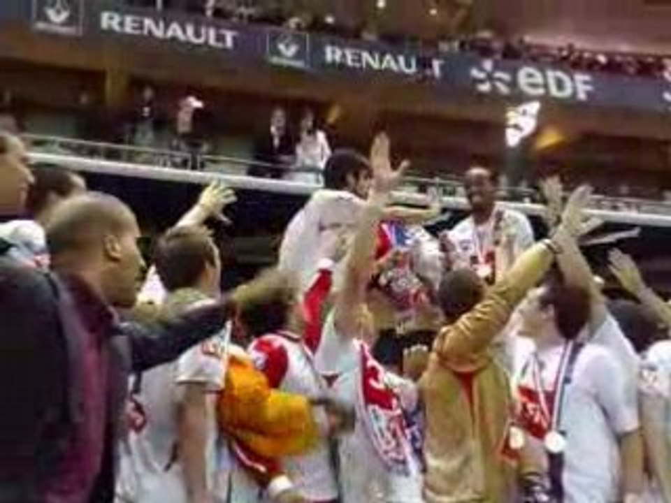 REMISE DE LA COUPE DE FRANCE 2008 OLYMPIQUE LYONNAIS