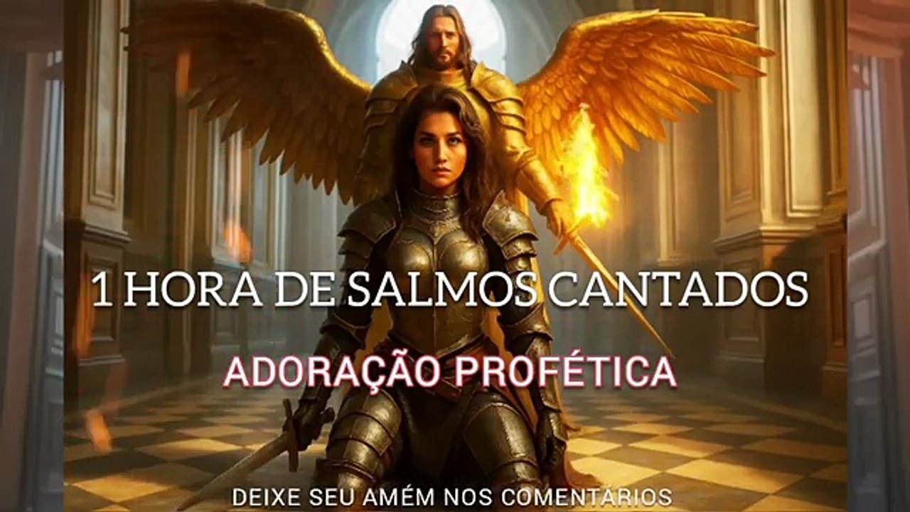 Salmos Cantados Para Adoração Profética e Clamor Intenso  Entre Na Presença Que Transforma Ambiente
