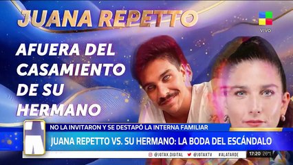 El picante posteo de la cuñada de Juana Repetto tras no invitarla al casamiento: "La familia es..."