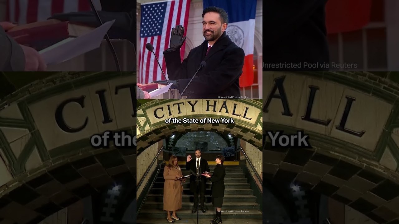 Zohran Mamdani officially sworn in as Mayor of New York City