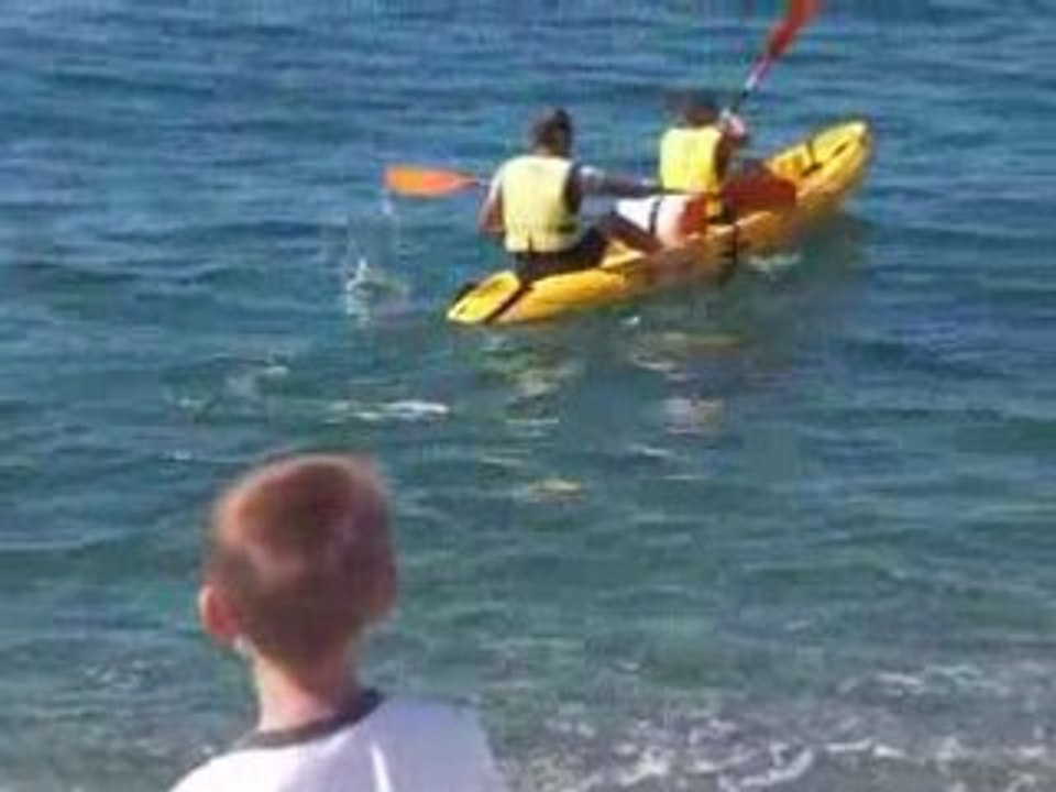 canoé étretat
