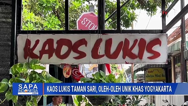 Berburu Oleh-oleh Seni di Jogja, Kaos Lukis Seniman Taman Sari Tawarkan Desain Eksklusif