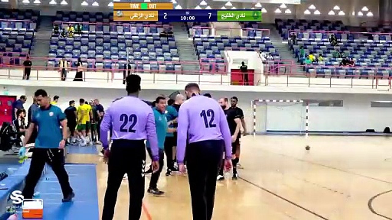 الدوري السعودي الممتاز لكرة اليد - الخليج × الزلفي - الجولة 2