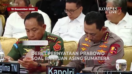 Presiden Prabowo Sebut RI Mampu Atasi Bencana Sumatera hingga Tak Menolak Bantuan Asing