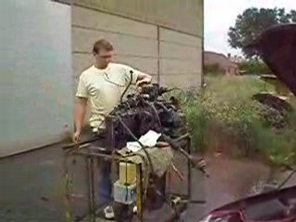 Rénovation 2CV 03 TFE IRAM essai moteur