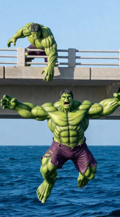 Spider-Man Ne Hulk Ko Bachaya 😱🕷️ | Hero Moment