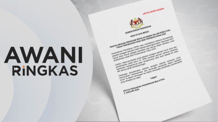AWANI Ringkas: Pakaian seragam diselaras 2027