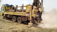 Water Borewell drilling Borehole for water well Amazing Videos