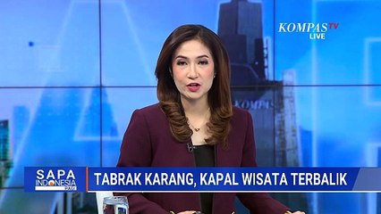 Kapal Wisata Karam di Perairan Maratua Kaltim: Hantam Terumbu Karang, 15 Orang Dievakuasi Nelayan