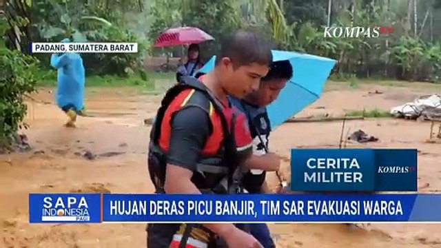 Banjir Bandang Terjang Pasar Lalang Padang: Rumah Rusak, 15 KK Mengungsi