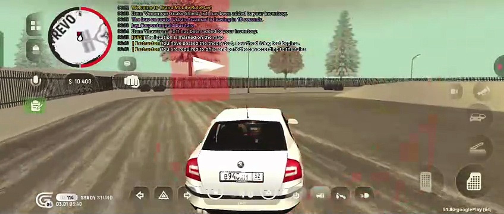 Grand mobile Rp Roleplay walkthrough | Day - 4 | Getting Licence