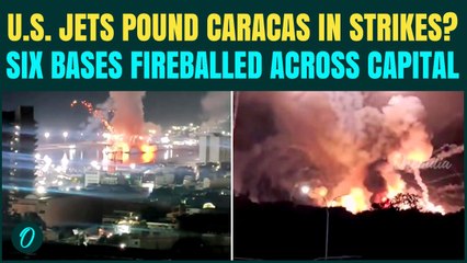 US-Venezuela BREAKING: U.S Forces Rain BOMBS on Venezuela’s Naval and Air Bases in Overnight Strikes