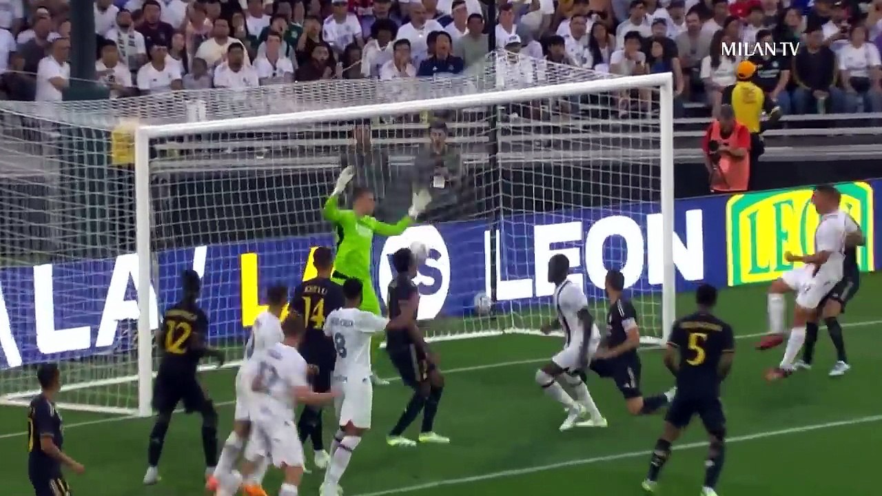 23/7/2023 Real Madrid- A.C. Milan (3-2) Soccer Champions Tour