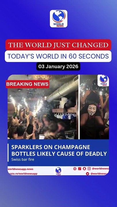 Sparklers on champagne bottles likely cause of deadly Swiss bar fire