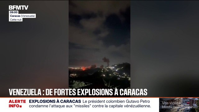 Explosions au Venezuela: Caracas dénonce une très grave agression militaire des États-Unis et décrète l'état d'exception