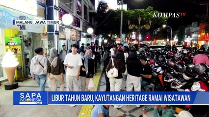 Wisata Sejarah dan Kuliner, Kayutangan Heritage Malang Ramai Wisatawan saat Libur Tahun Baru