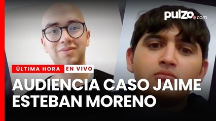 AUDIENCIA de imputación de cargos por caso de JAIME ESTEBAN MORENO, estudiante de los Andes - Pulzo
