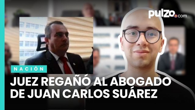 Juez regañó a abogado en audiencia a Juan Carlos Suárez, del caso Jaime Moreno: Le exijo respeto