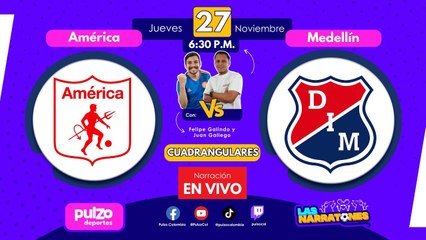 América vs. Medellín – Cuadrangulares, Fecha 3 | Pulzo Deportes