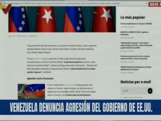 Turquía reafirma apoyo irrestricto al gobierno de Venezuela y el presidente Maduro
