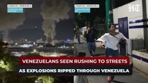 Venezuela Under Attack: Explosions Rock Caracas On Camera, Military Helicopters Seen Flying Low