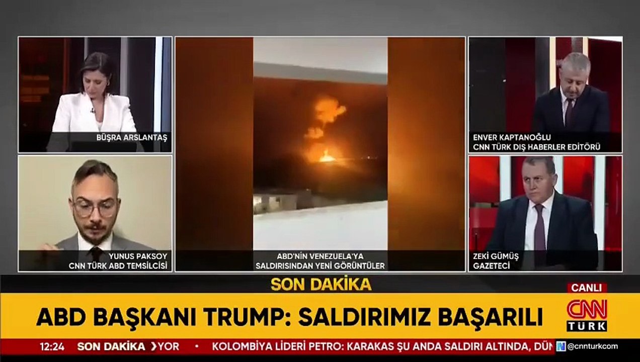 Venezuela peş peşe patlamalarla sarsıldı! Trump açıkladı: Maduro ve eşi elimizde