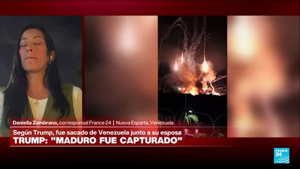 Estados Unidos ataca Venezuela: lo que sabemos hasta ahora