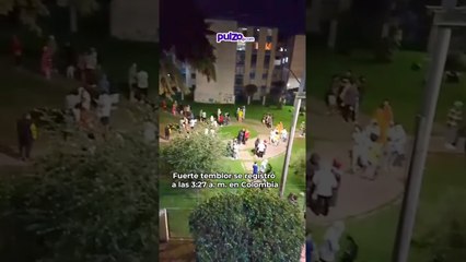 Fuerte temblor se registró a las 3:27 a. m. en Colombia