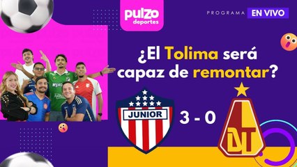 ¿Tolima tiene cómo remontarle a Junior en la final de la Liga? | Pulzo Deportes