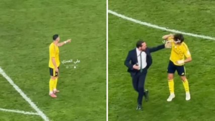 Ronaldo furioso, Joao Felix spinge un dirigente: caos dopo Al Ahli-Al Nassr